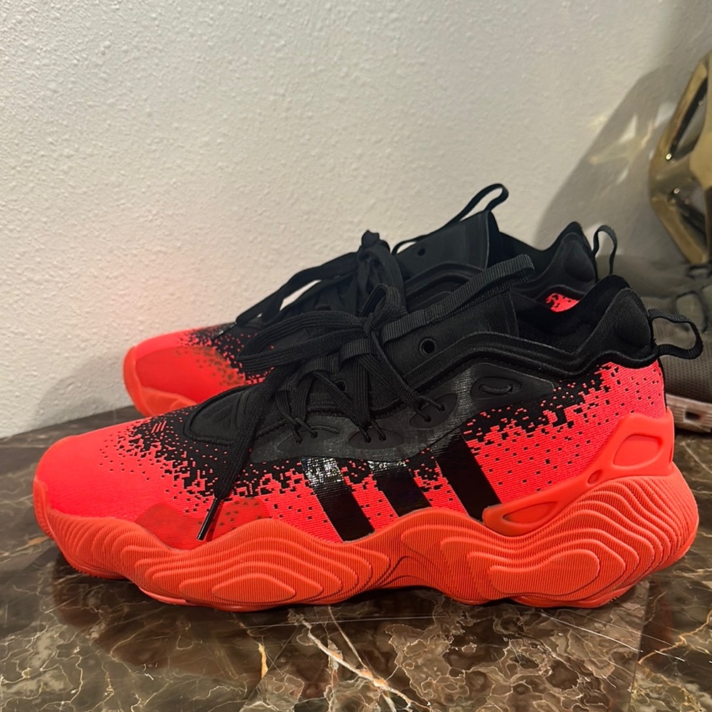 Adidas adults Red and Black Sneakers